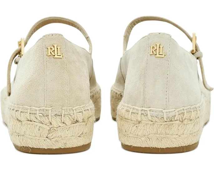 Туфли Lauren Ralph Lauren Luize из замши в стиле Mary Jane на платформе эспадрильи
