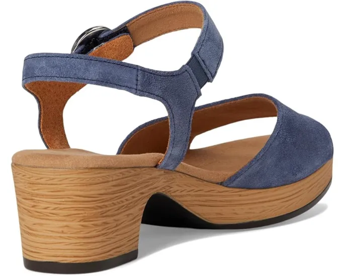 Босоножки Gabor 62.071 на каблуке с ремешком на пряжке и резиновой подошвой