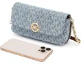 Кросс-боди MICHAEL Michael Kors Nolita Small Flap Chain из денима с цепочкой