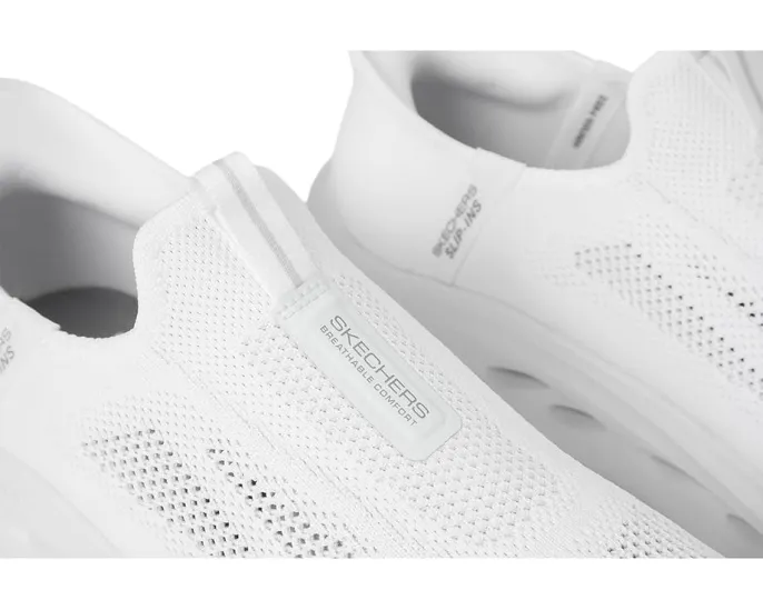 Skechers Hands Free Slip-ins Max Cushioning Glide-Step кроссовки с геометрической подошвой