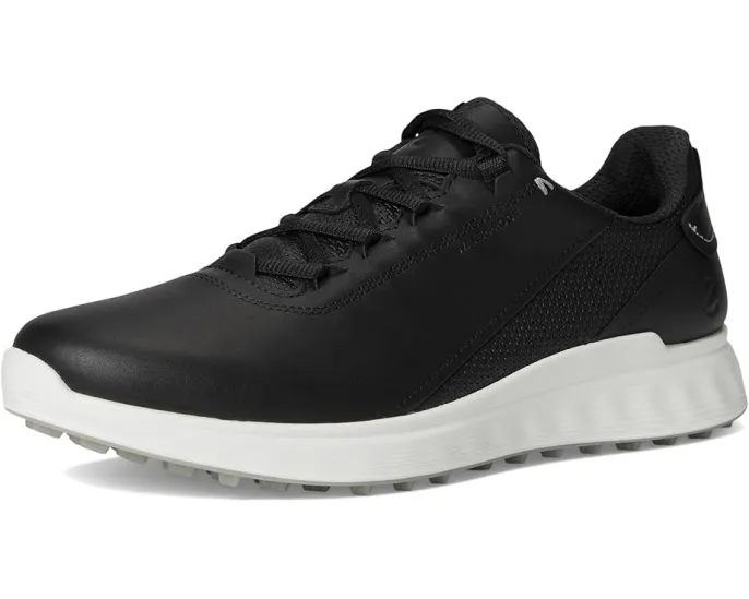 Водонепроницаемые гольф-ботинки ECCO S Casual Lace с перфорацией и технологией ECCO FLUIDFORM
