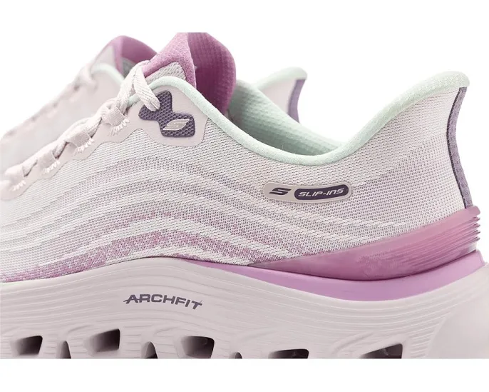 Кроссовки SKECHERS Arch Fit Glide Step Wave с поддержкой свода стопы и технологией Hands Free