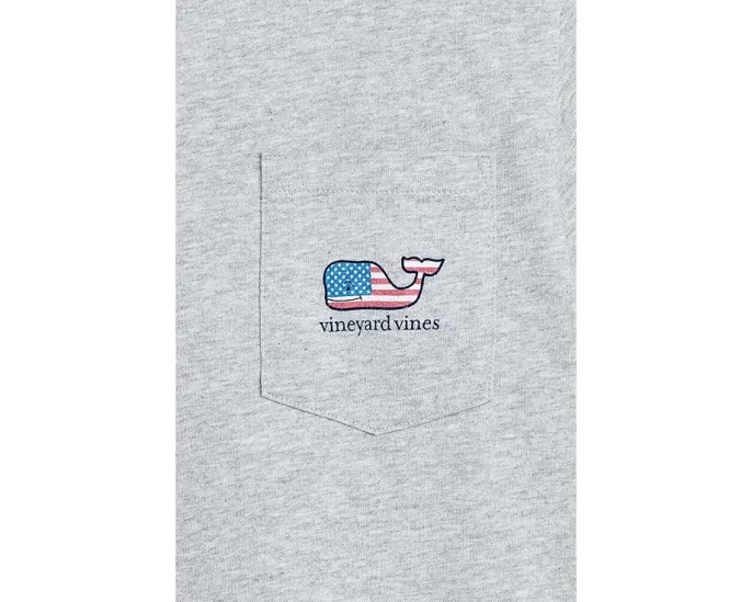 Футболка Flag Whale с коротким рукавом для детей Vineyard Vines