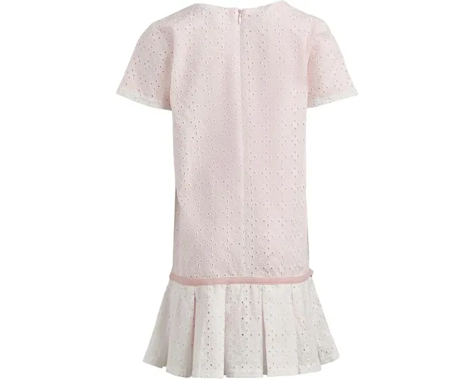 Платье Eve Dress от Appaman Kids с круглым вырезом и короткими рукавами