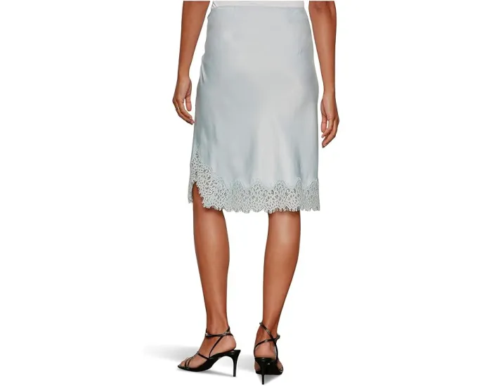 Юбка Sanctuary Effortless Lace Slip с кружевным подолом ниже колена