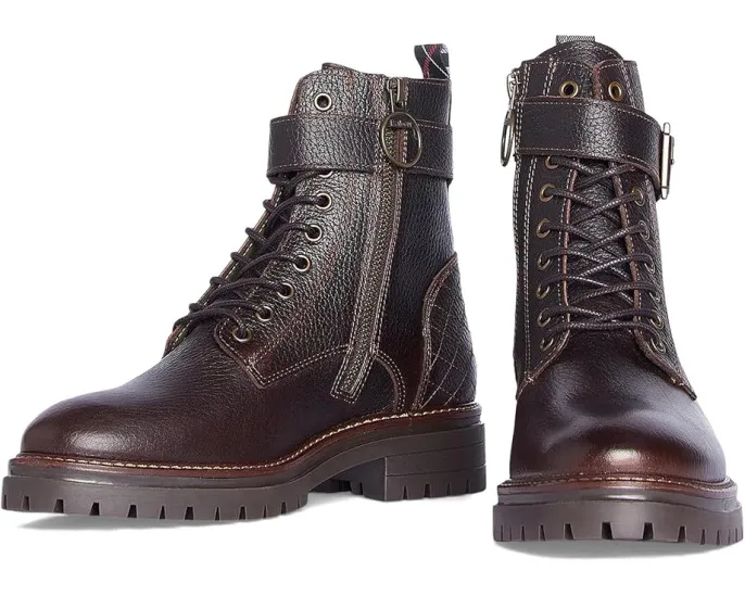 Ботинки Barbour Heidi на шнуровке с широким ремешком на щиколотке