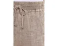 Широкие брюки Splendid Ava из хлопкового газа с эластичным поясом на шнурке