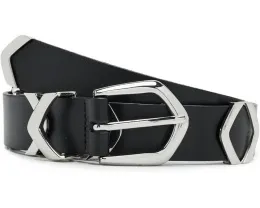 Ремень Madewell Fiora Metal Keeper из кожи с металлической пряжкой