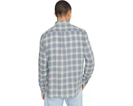 Рубашка Palmetto в клетку из льна и вискозы от Faherty