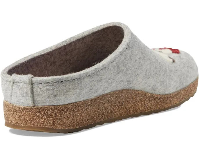 Обувь Haflinger Winterbird с пробковой стелькой и вышивкой