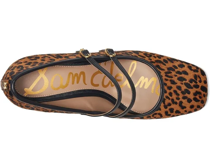 Босоножки Sam Edelman Sarah 2 с леопардовым принтом и квадратным носком