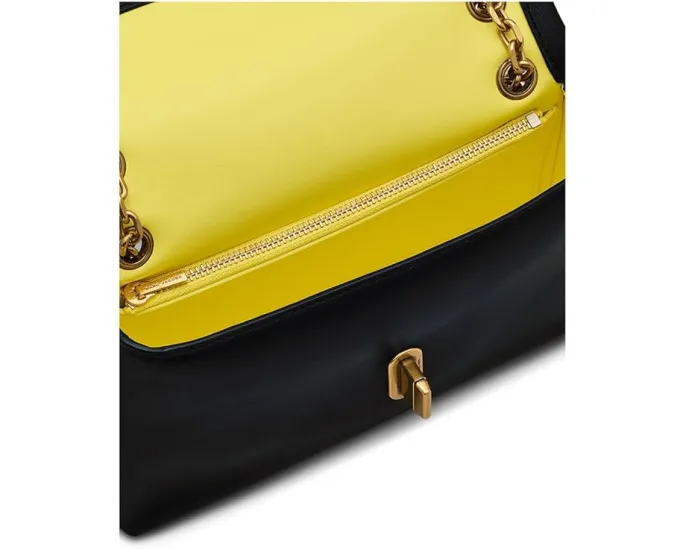 Мини сумка The Dual Chain Mini с цепными ремнями и замком Marc Jacobs