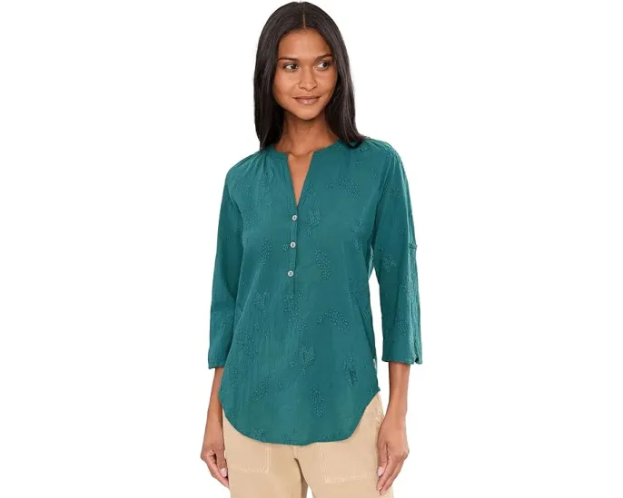 Туника Royal Robbins Oasis Tunic II с рукавом 3/4 из хлопка