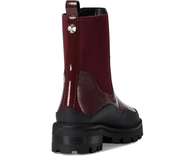 Ботинки Chelsea London из мятой лаковой кожи Kate Spade New York