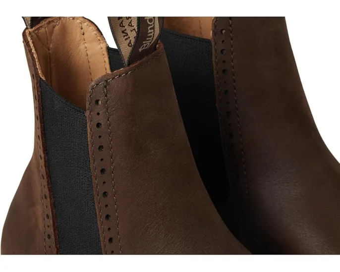 Ботинки Chelsea Blundstone 2151 High-Top с кожаным верхом и деталями брог
