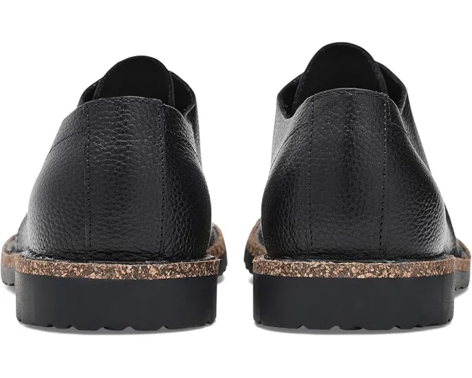 Кожаные туфли Uppsala Low Lace Up с пробковой стелькой от Birkenstock