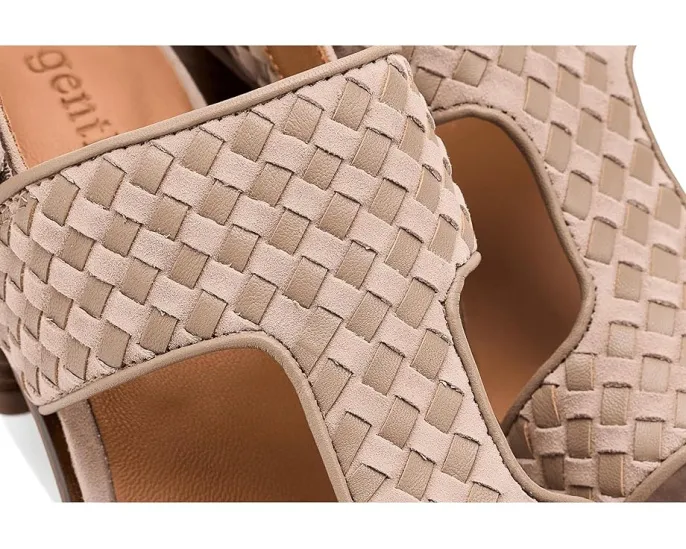 Gentle Souls by Kenneth Cole Сандалии Manda на устойчивом каблуке из натуральной кожи