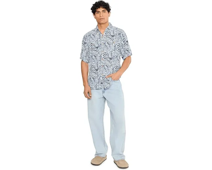 Рубашка Tommy Bahama Veracruz Sands Paisley Petals из льна с принтом