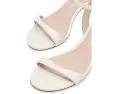 Босоножки Kellie Sandals 50 Stuart Weitzman на каблуке 5 см кремового цвета