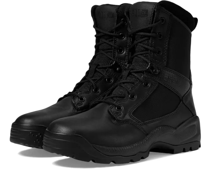 Тактические ботинки 5.11 Tactical 8 ATAC 2.0 с боковой молнией и защитой от скольжения