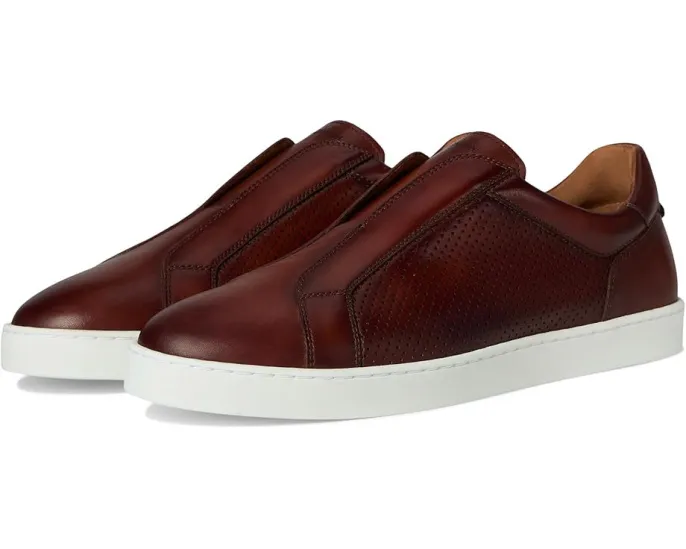 Magnanni Costa Slip Perf перфорированные слипоны из кожи для повседневного стиля