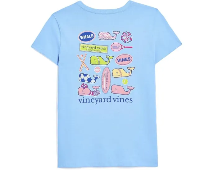 Vineyard Vines Short Sleeve Pocket Tee детская футболка с рисунком на спине