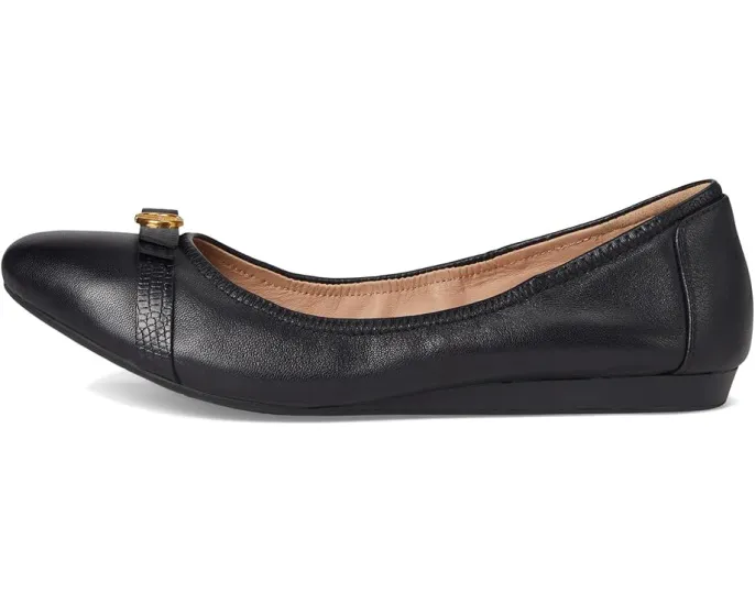 Cole Haan балетки Tova Bow с бантом и приподнятым круглым носком