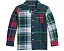Рубашка в клетку из хлопкового оксфорда Polo Ralph Lauren Kids для малышей и детей