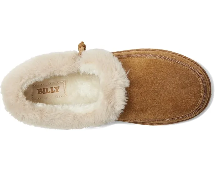 Уютные тапочки BILLY Cozy Slipper с искусственным мехом и молнией по всей длине