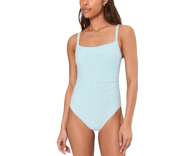 Купальник цельный Napili One Piece от Lilly Pulitzer с двойными бретелями и V-образным вырезом