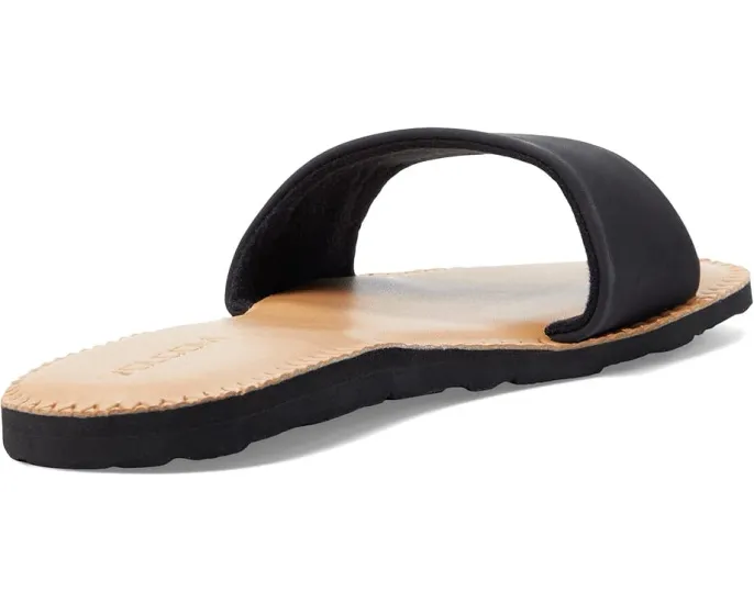 Сланцы Volcom Simple Slide с тиснением Stone и мягкой стелькой