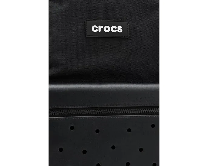 Рюкзак Crocs из нейлона с вентилируемым карманом и отверстиями для Jibbitz