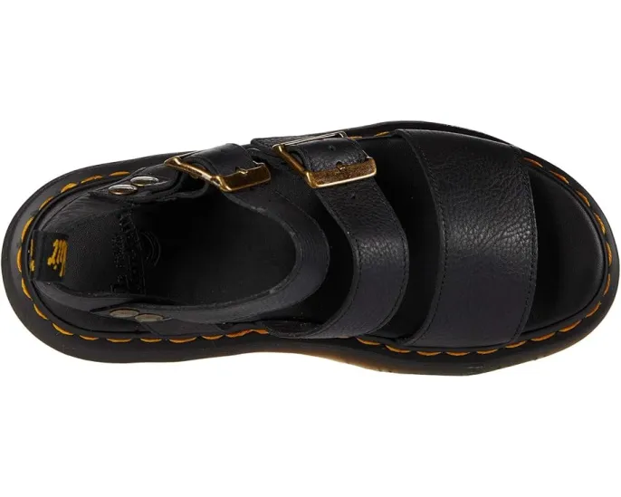 Сандалии-гладиаторы Dr. Martens Gryphon на платформе с кожаным верхом