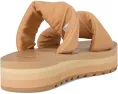 Сандалии Sanuk Yoga Twist-n-slide с платформой и стегаными ремнями на удобной стельке из пеноматериала