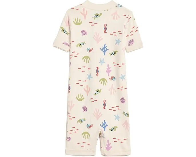 Детский слип HannaJams Print Shortie Sleeper на молнии из органического хлопка