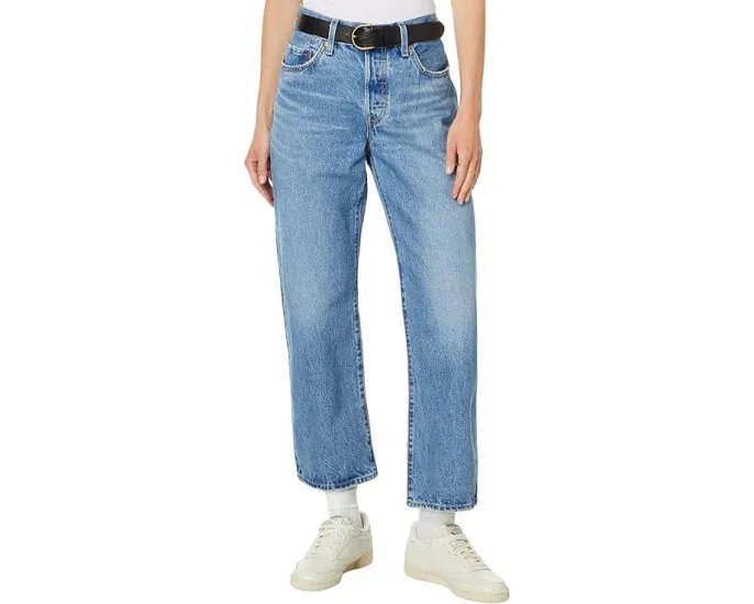 Джинсы Levi's 501 90s Ankle с прямым мешковатым кроем