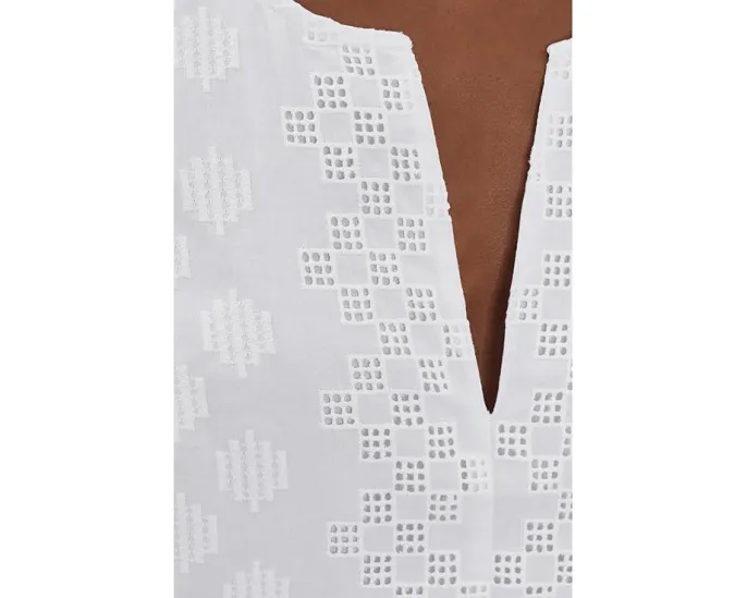 Kenzie Geo Eyelet Tank