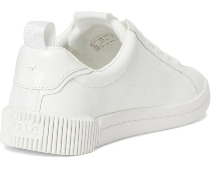 Кроссовки на шнуровке Kate Spade New York Signature с фирменным логотипом