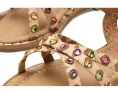 Детские сандалии Steve Madden Gillian с украшениями из стразов и регулируемой бретелью