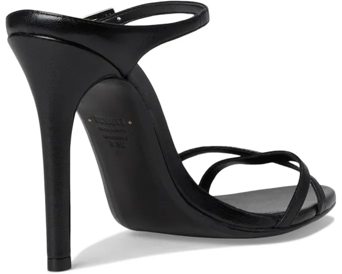 Schutz Aileen Glam вечерние туфли с открытым носком и ремешком на щиколотке