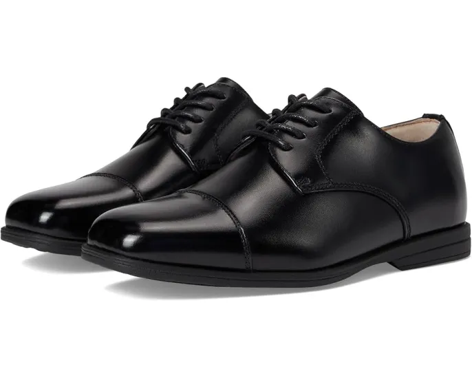 Детские оксфорды Reveal Cap Toe с велосипедным носком от Florsheim Kids