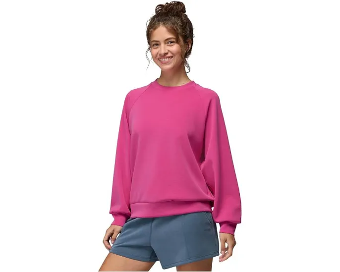 Свитшот Shea Crewneck с расслабленным кроем и вышивкой Prana
