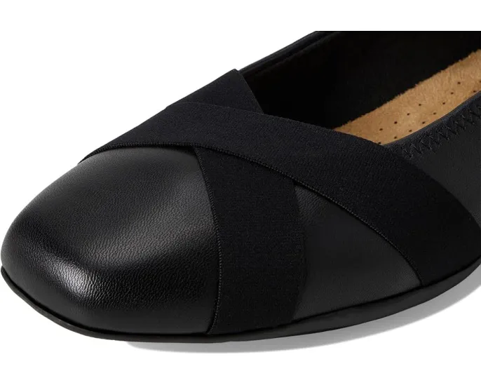 Балетки Clarks Jazmynn Gem с квадратным носком и стелькой Ultimate Comfort