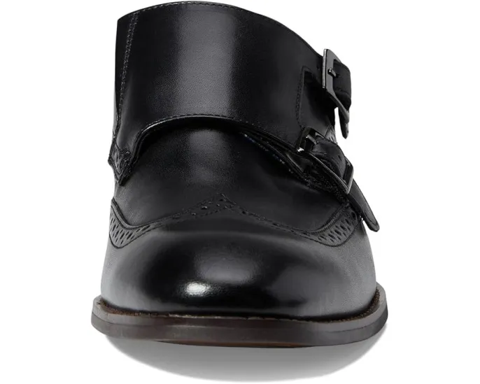 Туфли Stacy Adams Karson Wing Tip с двойной пряжкой и перфорацией