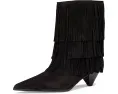 Ботильоны Jayla Heeled Bootie от MICHAEL Michael Kors с бахромой и конусным каблуком