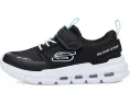 Кроссовки SKECHERS KIDS Glide-Step Flow с эластичными шнурками и сетчатым верхом
