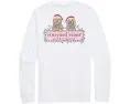 Длинная футболка String Lights Pups с карманом и принтом от Vineyard Vines