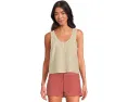Топ Toad&Co Taj Hemp Button Back из конопли с V-образным вырезом