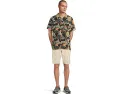 Columbia Tech Trail Utility Printed Woven Short Sleeve с защитой UPF 50 и карманами