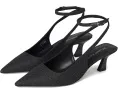 Stuart Weitzman Туфли Vinnie 50 на тонком каблуке с ремешком на щиколотке